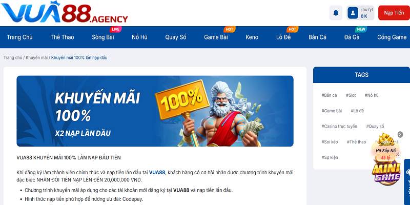 Khuyến mãi nạp đầu tại nền tảng luôn có sức hút lớn với newbie Khuyến mãi nạp đầu tại nền tảng luôn có sức hút lớn với newbie