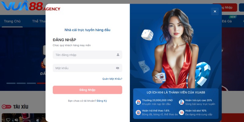 Quy trình đăng nhập Vua88 diễn ra chỉ với 3 bước đơn giản Quy trình đăng nhập Vua88 diễn ra chỉ với 3 bước đơn giản
