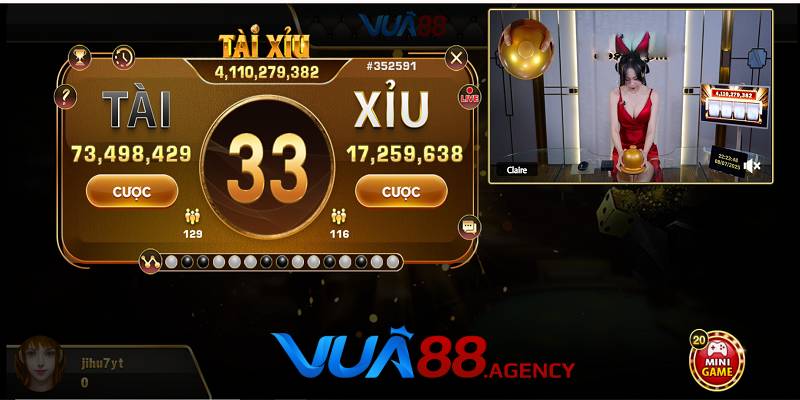 Tài xỉu Vua88 được người chơi yêu thích đặt cược mỗi ngày Tài xỉu Vua88 được người chơi yêu thích đặt cược mỗi ngày
